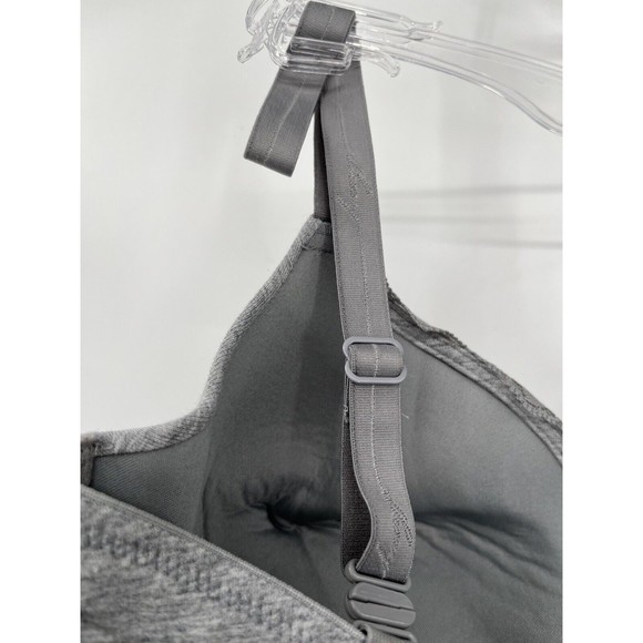 NEW DKNY‎ TSHIRT BRA WITH CONVERTIBLE HOOKS SIZE 32DD GRAY STYLE 458270 - Picture 6 of 10